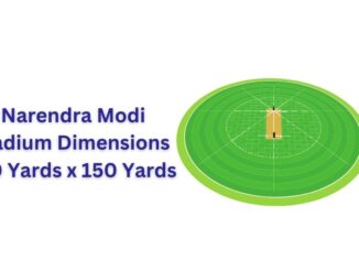 Narendra Modi Stadium Dimension in Yards and Meter