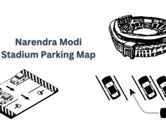 Narendra Modi Stadium Parking Map