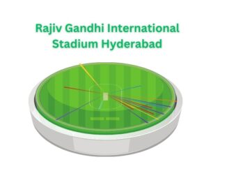 Rajiv Gandhi International Stadium in Hyderabad