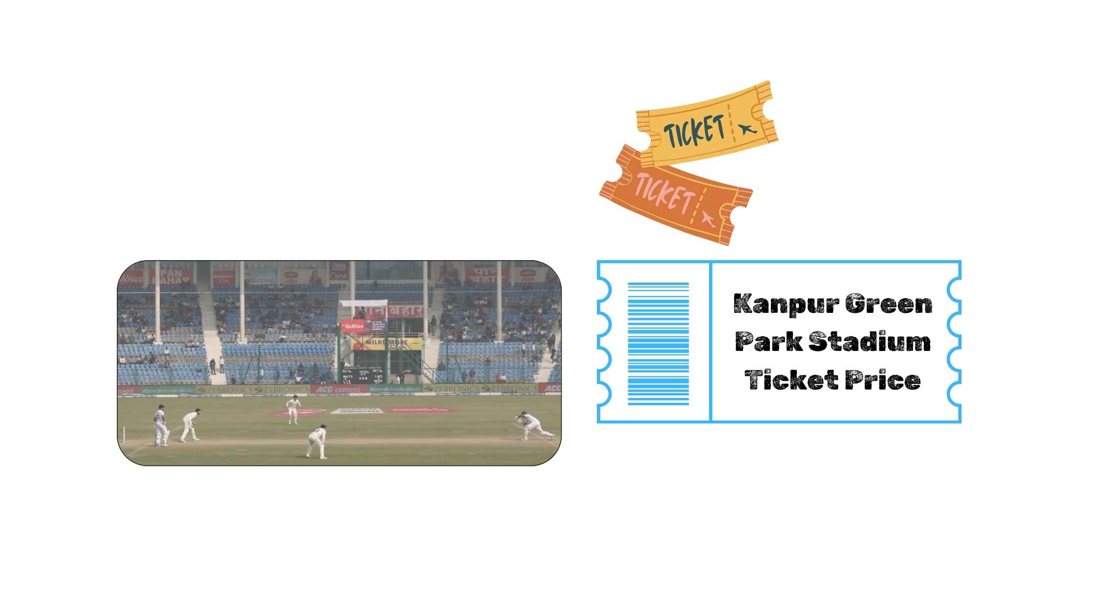 Kanpur Green Park Stadium Ticket Price